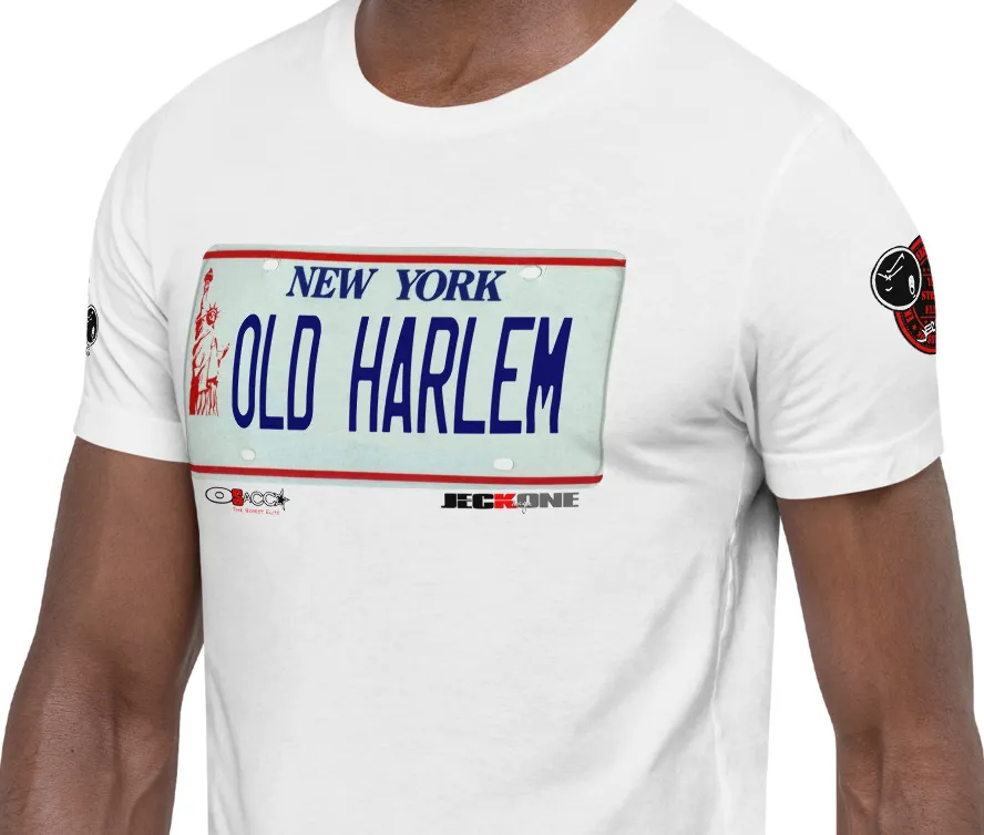 SHORT SLEEVE TEE SHIRT (uniSex) : OLD HARLEM 2019 (JECKONE X oeroSTREETautomotive Custom Classics)