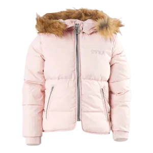 Short Slim Jacket Junior Pink