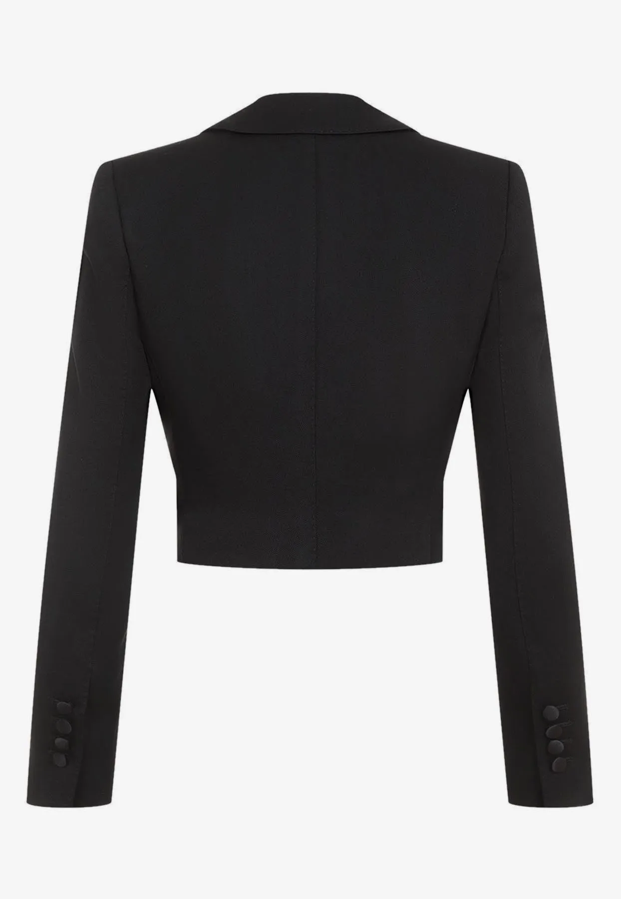 Short Wool Tailored Jacket
