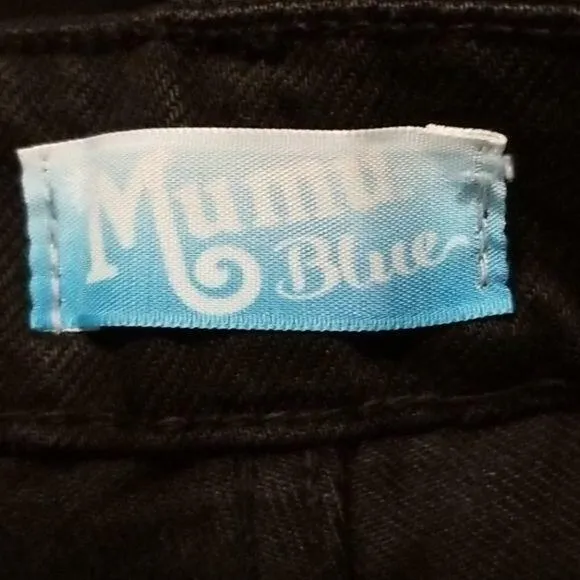 Show Me Your Mumu Black Brooklyn Distressed High Waist Cropped Jeans NEW