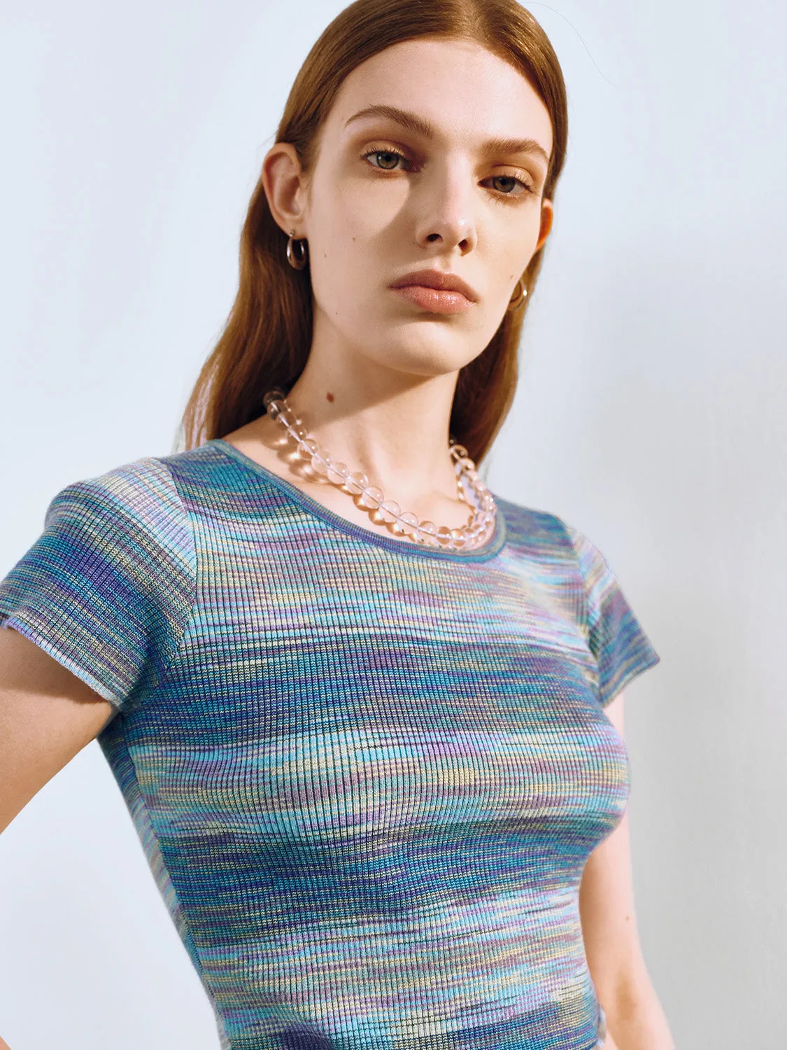 Skinny Knitted T-Shirts