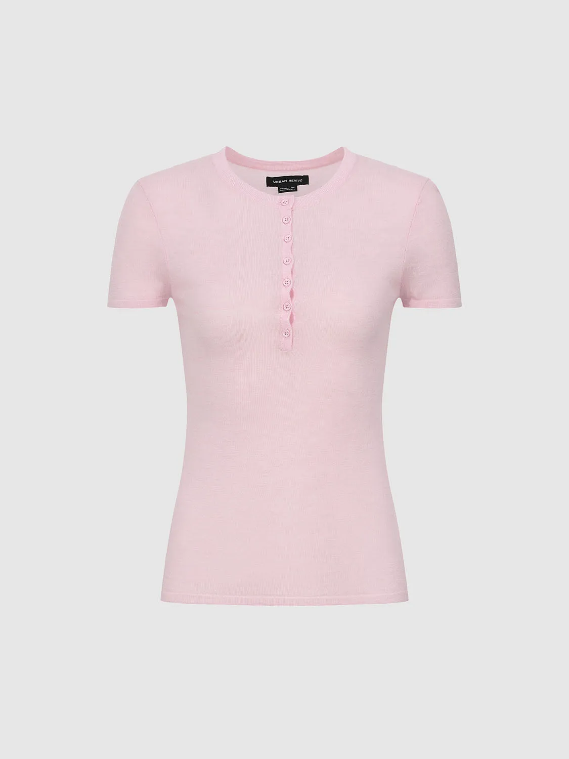 Skinny Knitted T-Shirts