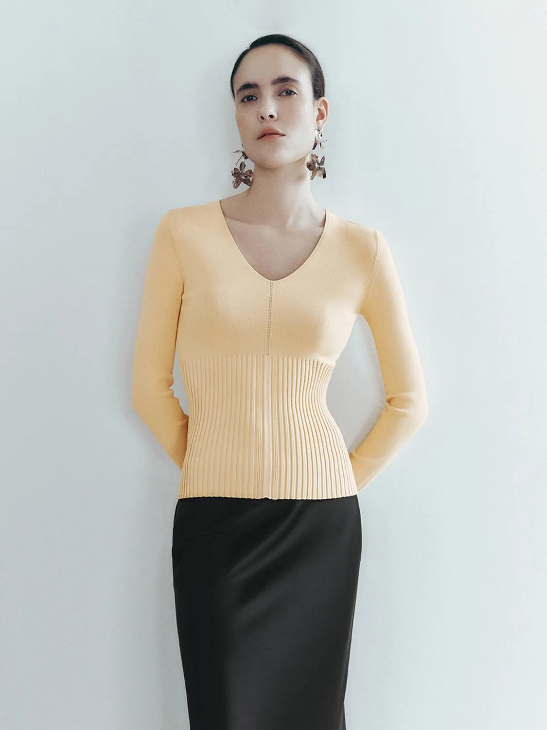 Skinny Knitted T-Shirts