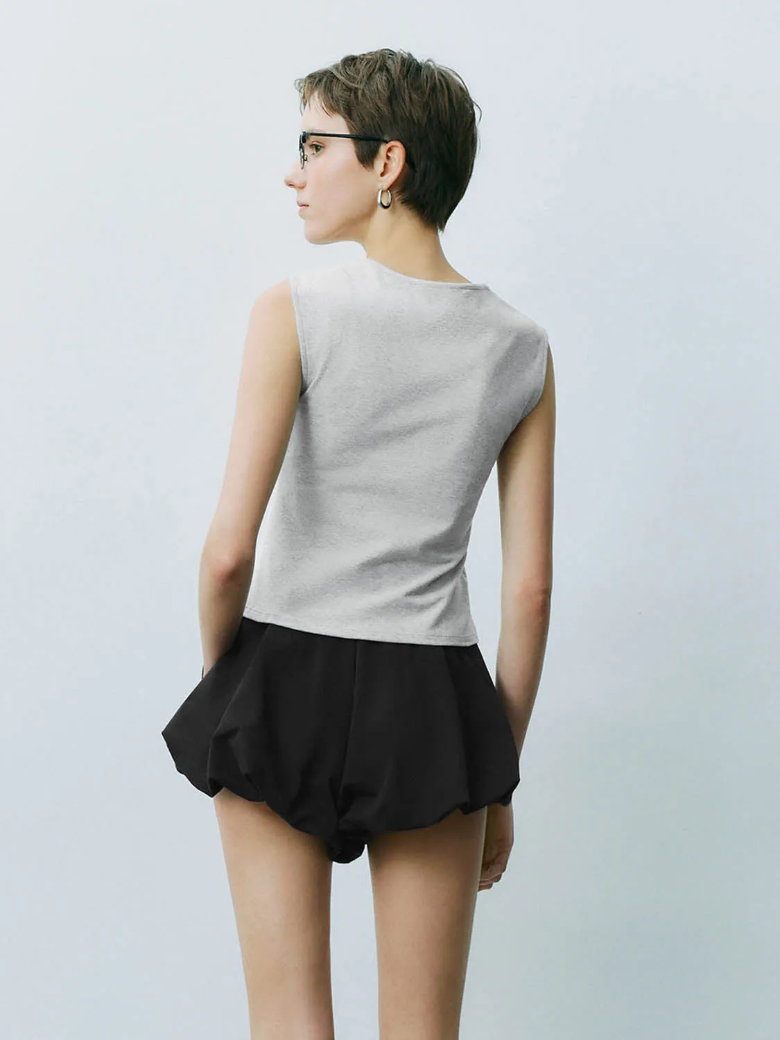 Skinny Sleeveless T-Shirts