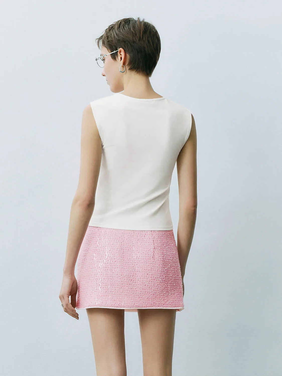 Skinny Sleeveless T-Shirts