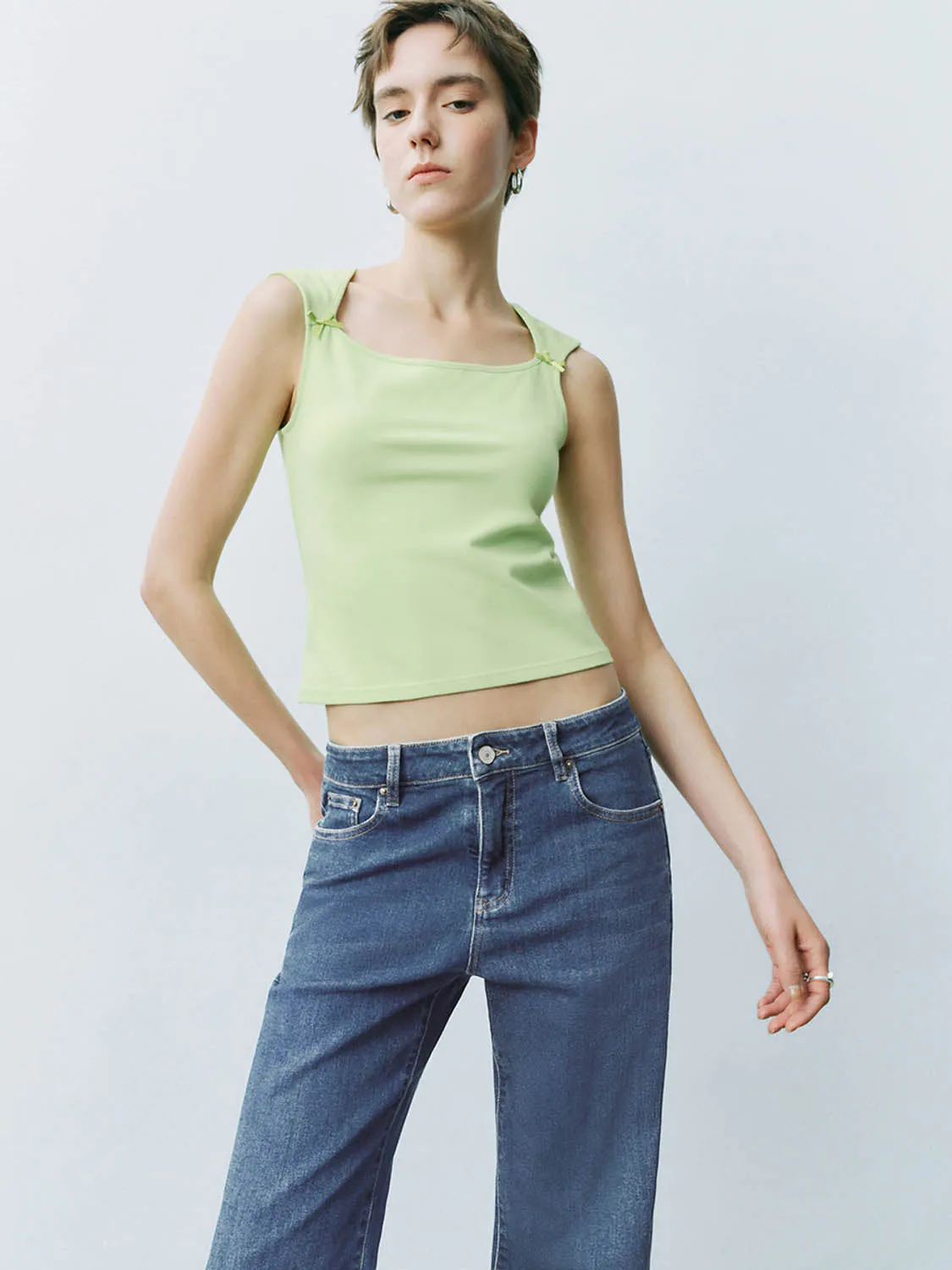 Skinny Sleeveless T-Shirts