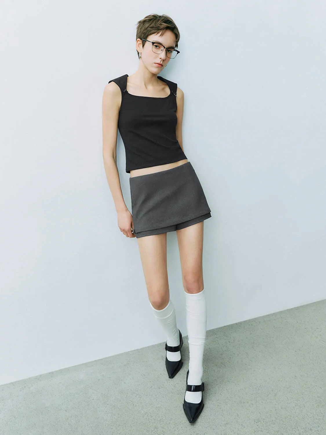 Skinny Sleeveless T-Shirts
