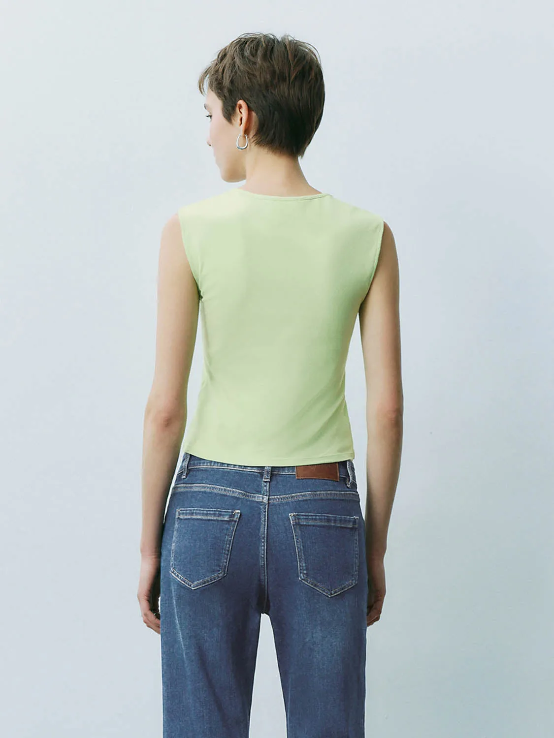 Skinny Sleeveless T-Shirts