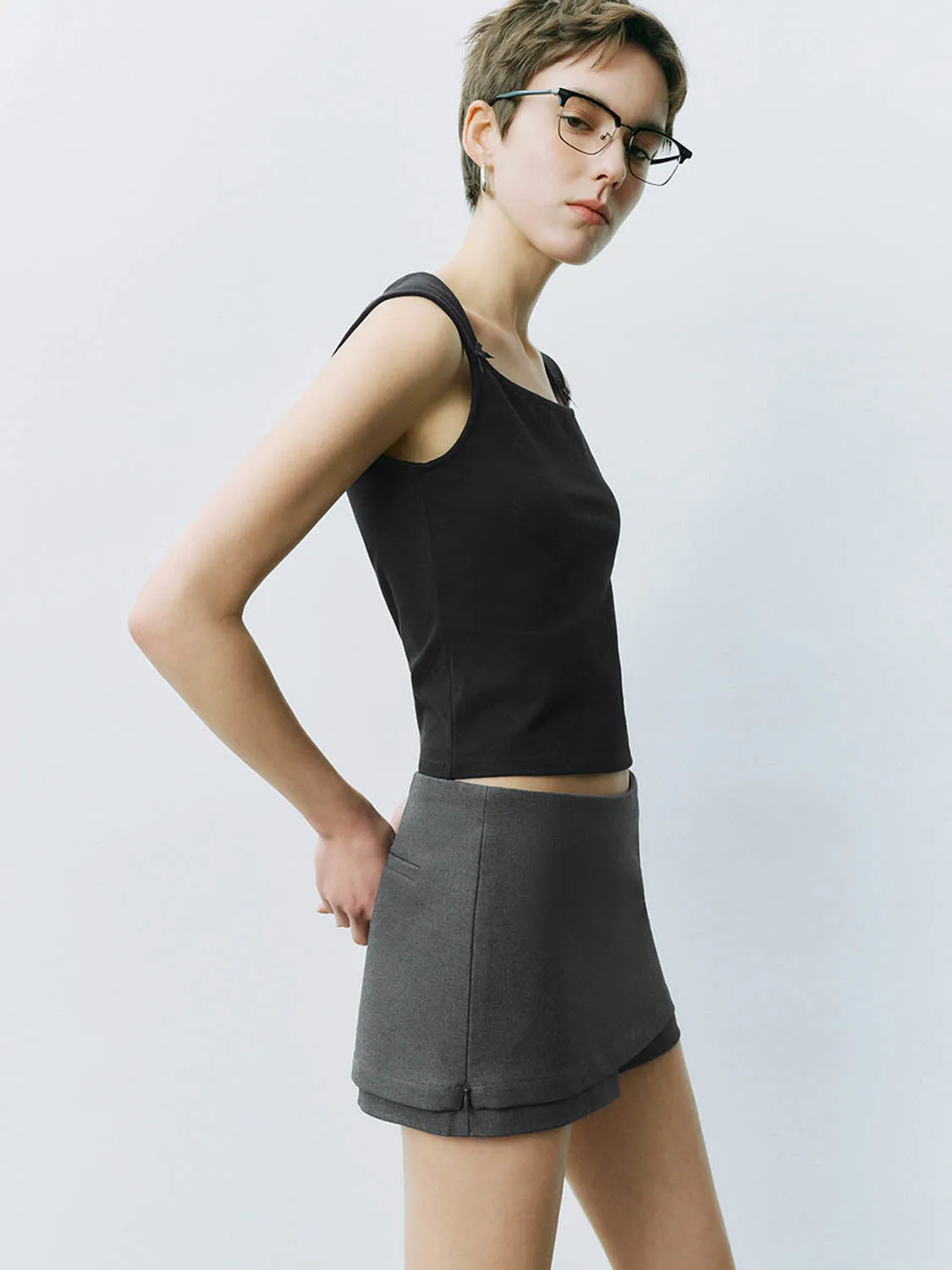 Skinny Sleeveless T-Shirts
