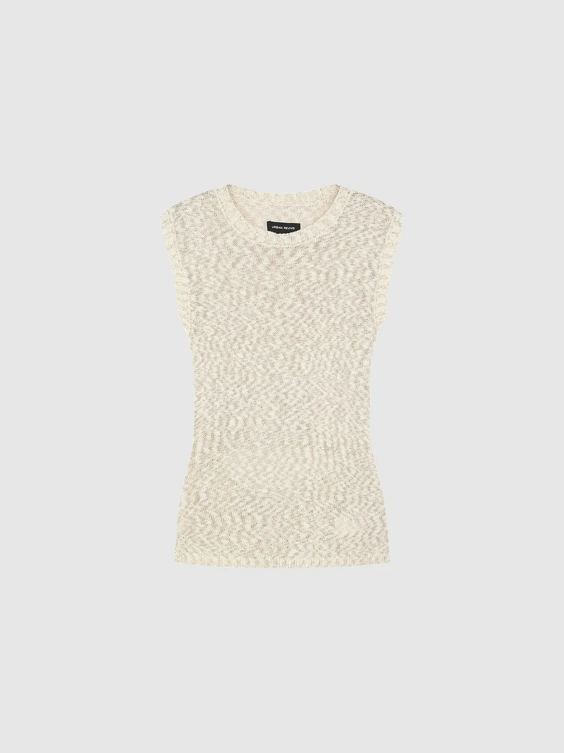 Sleeveless Knitted T-Shirts