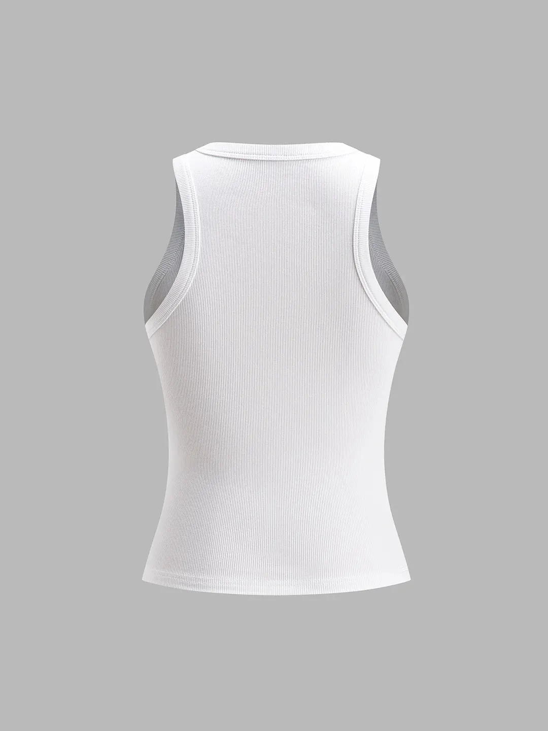 Slim Fit Sling Crop Tank Top
