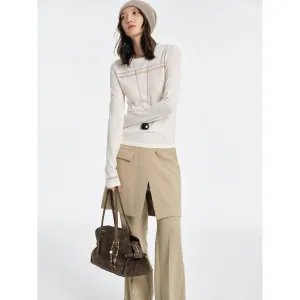Slim Stripe Knit Shirt