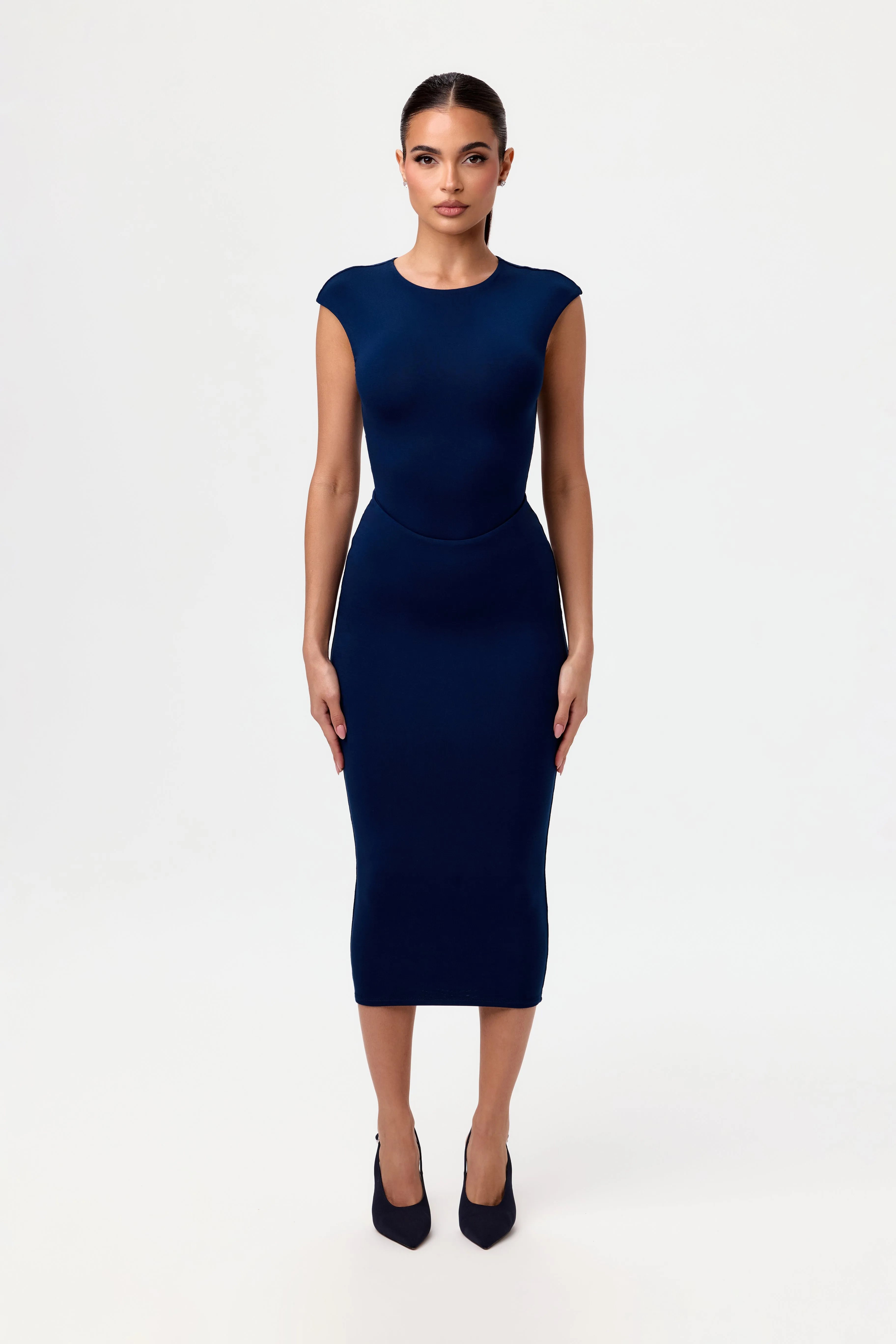 Smooth Soft Scoop Midi Skirt