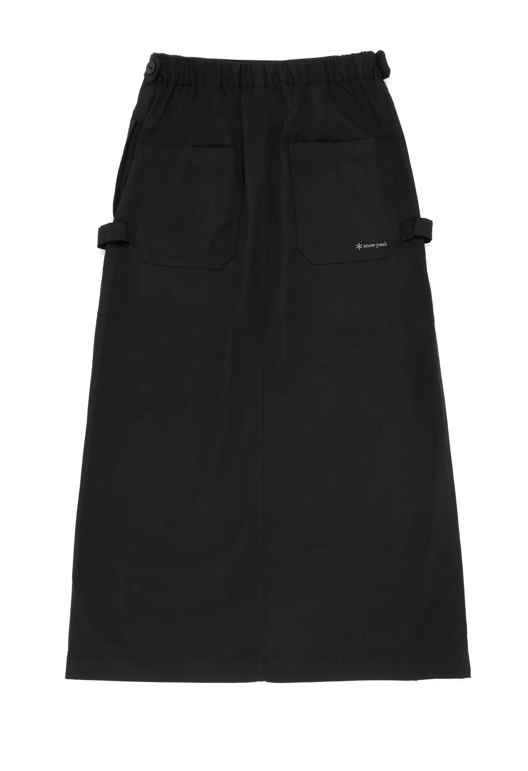 Snow Peak Women's TAKIBI Light Ripstop Skirt - Black