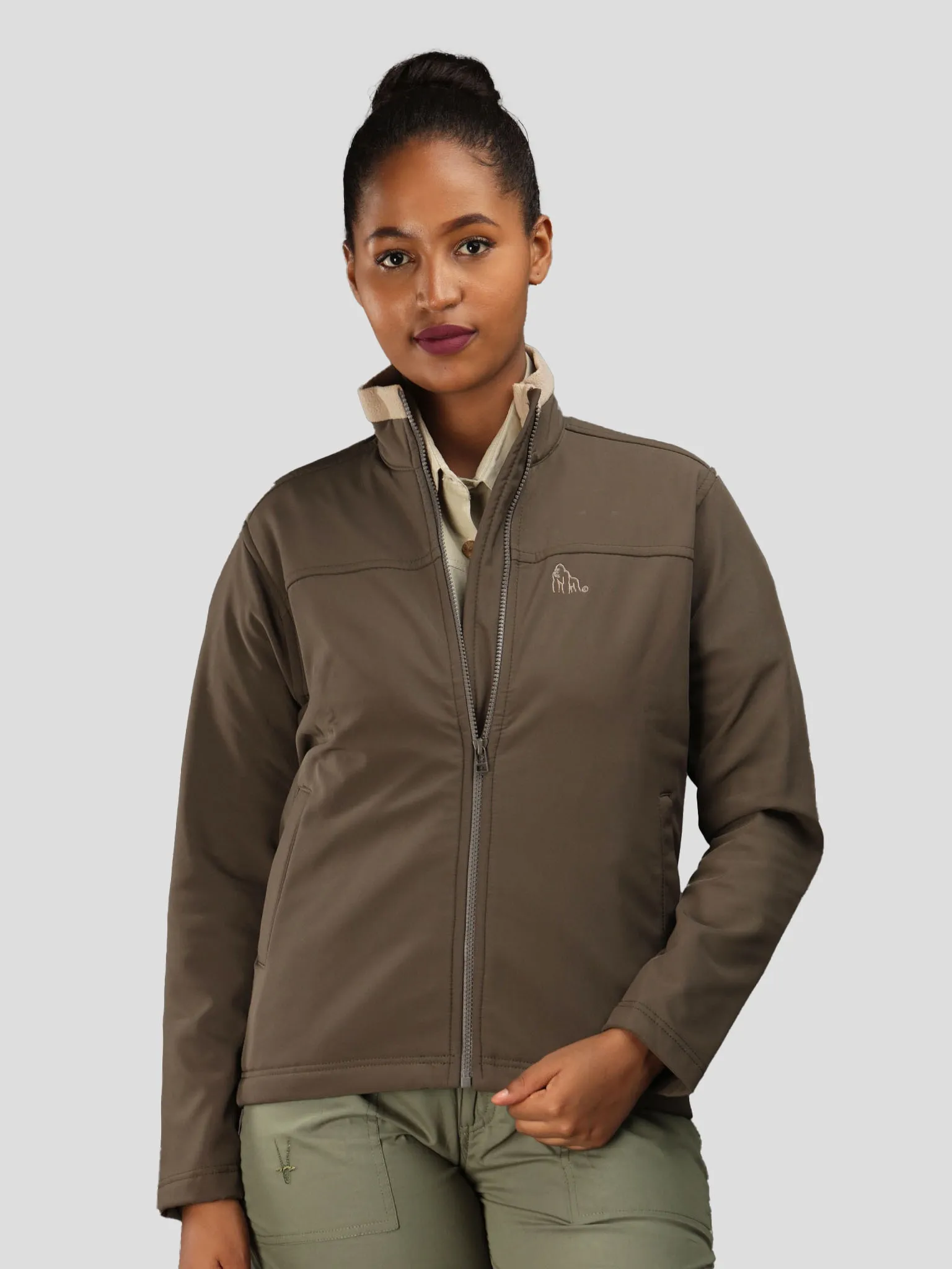 Soft Shell Jacket Brown – Motive Gorilla