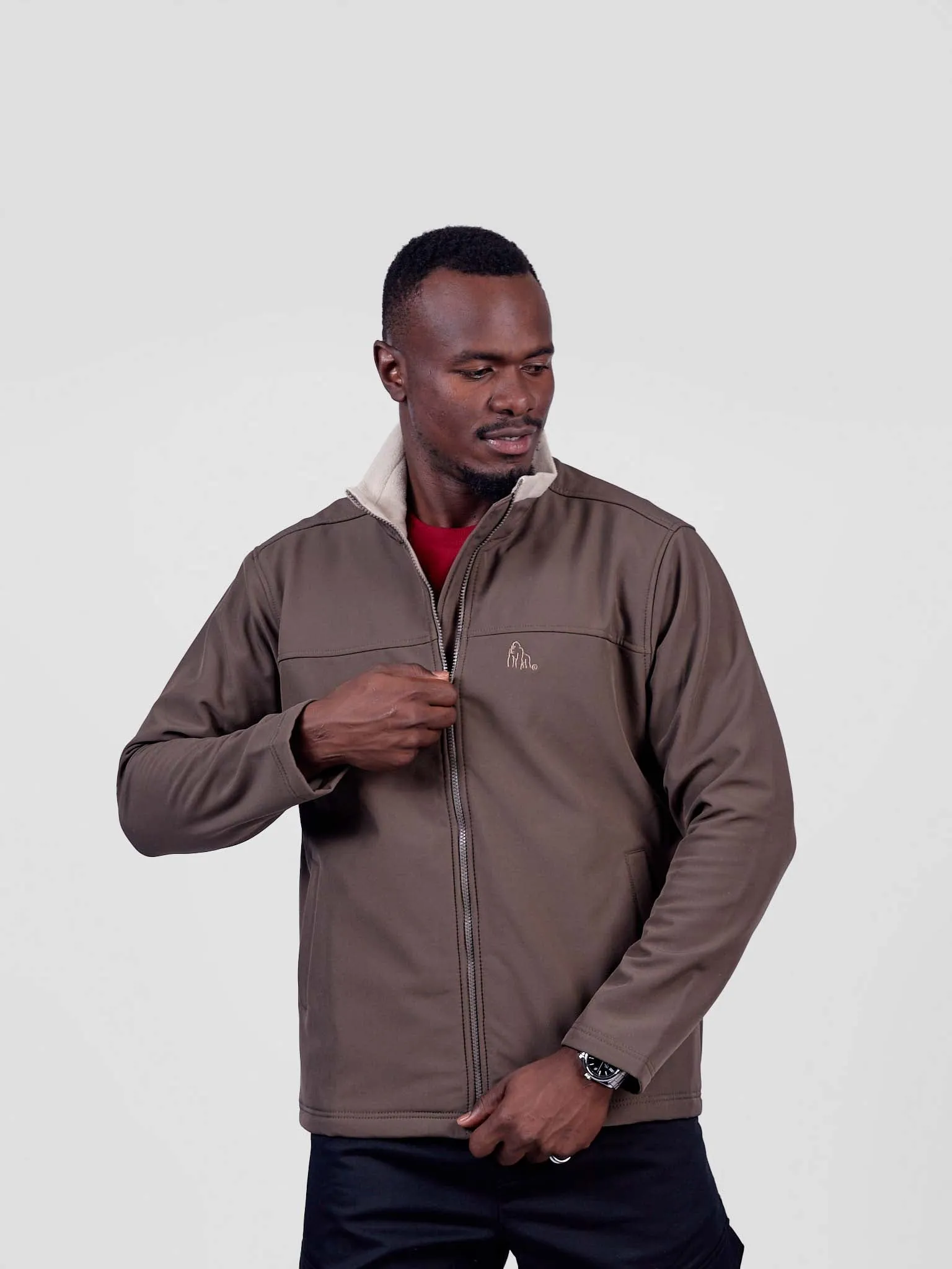 Soft Shell Jacket Brown – Motive Gorilla