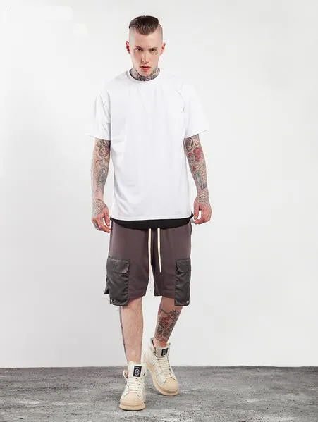 SOLID HODDED AUTUMN SHIRT
