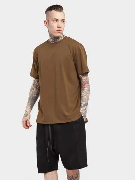 SOLID HODDED AUTUMN SHIRT