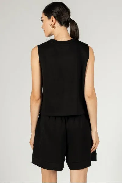 Solid Modal Shorts - Black