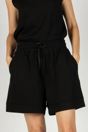 Solid Modal Shorts - Black