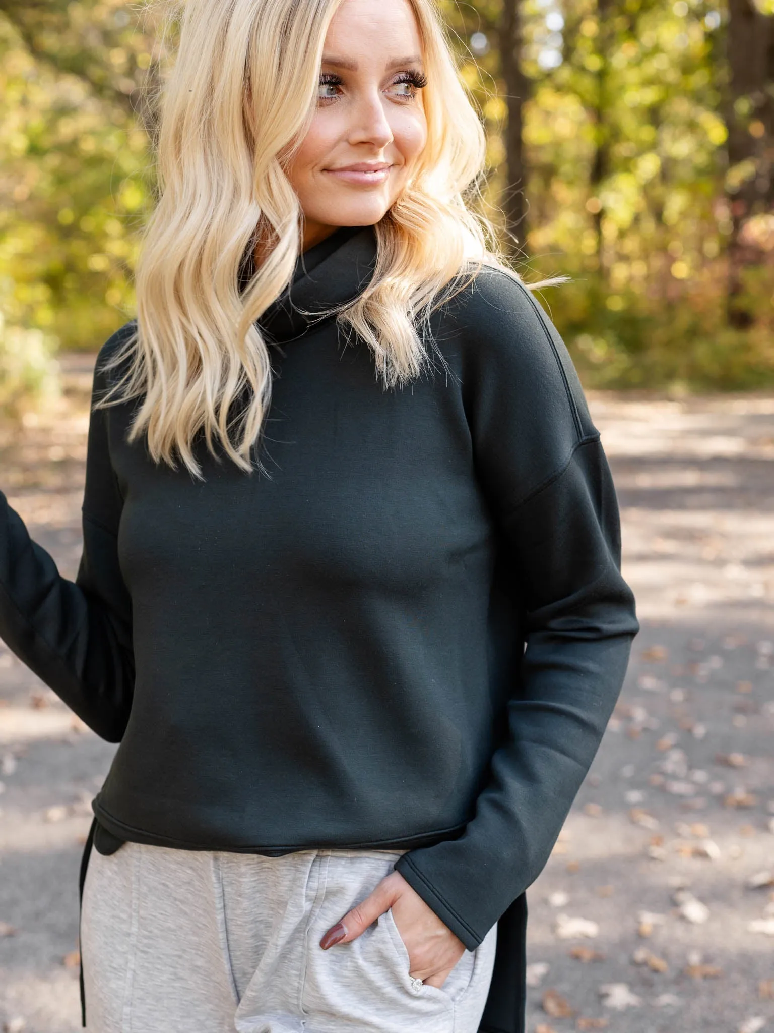 SPANX Air Essentials Mock Neck Tunic