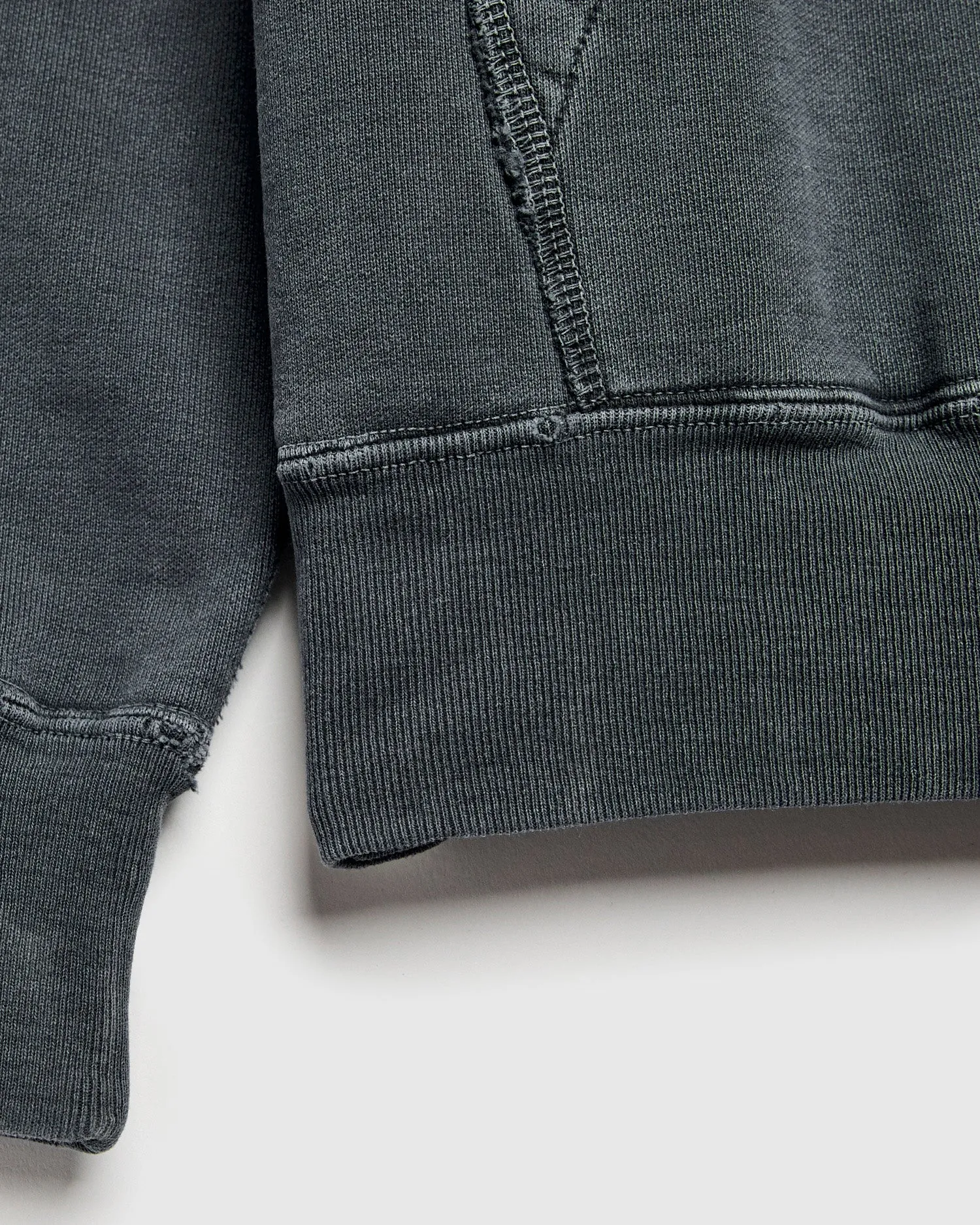 Special Finish Pullover Hoodie in Black
