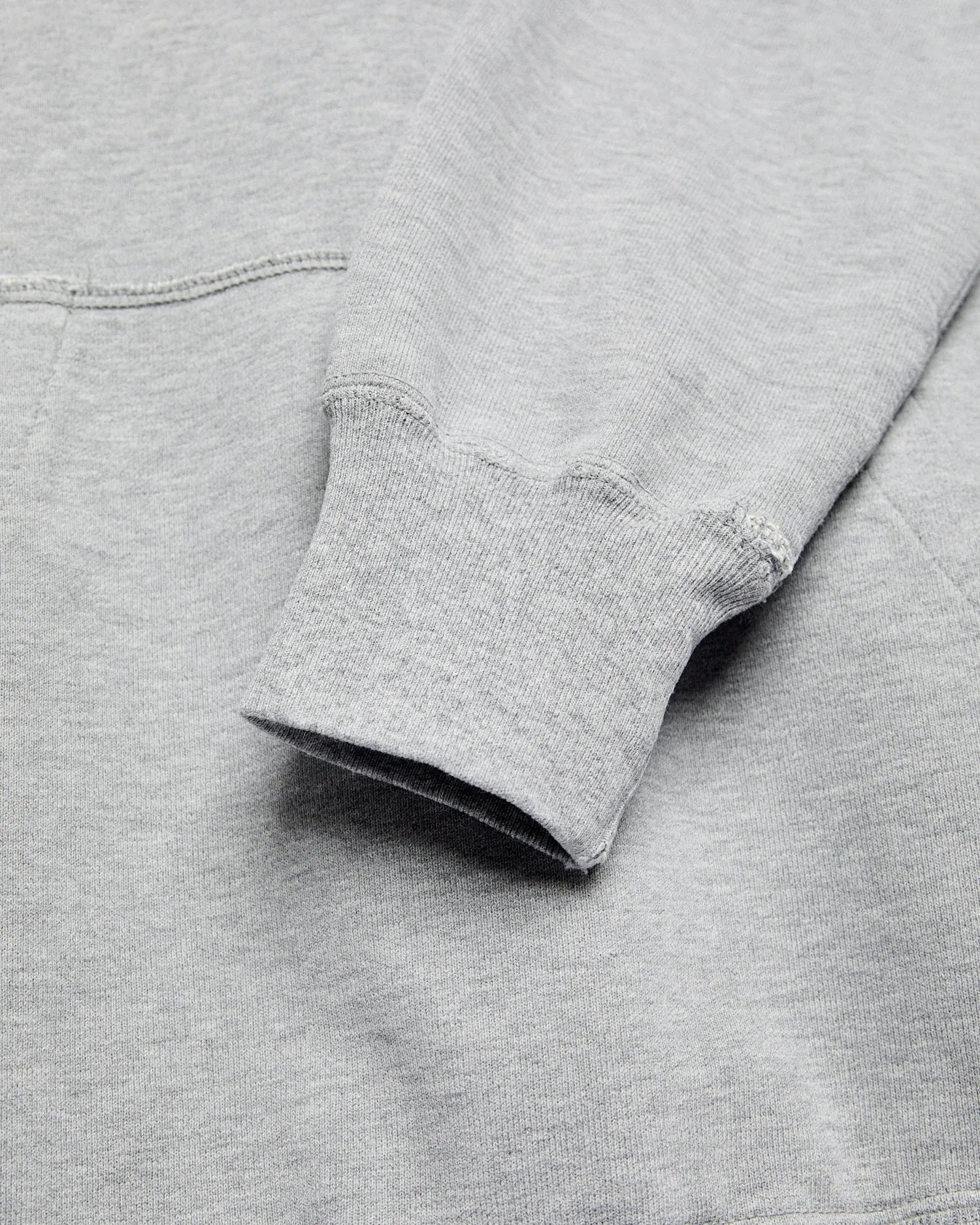 Special Finish Pullover Hoodie in Heather Grey