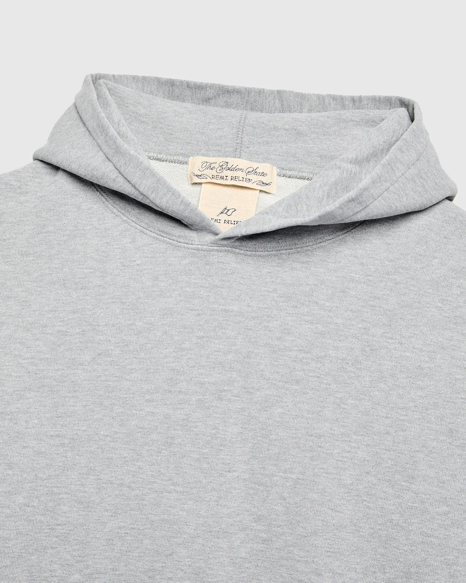 Special Finish Pullover Hoodie in Heather Grey