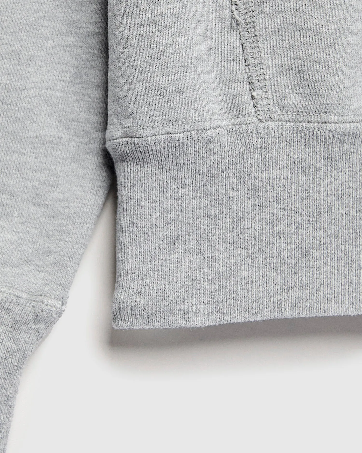 Special Finish Pullover Hoodie in Heather Grey