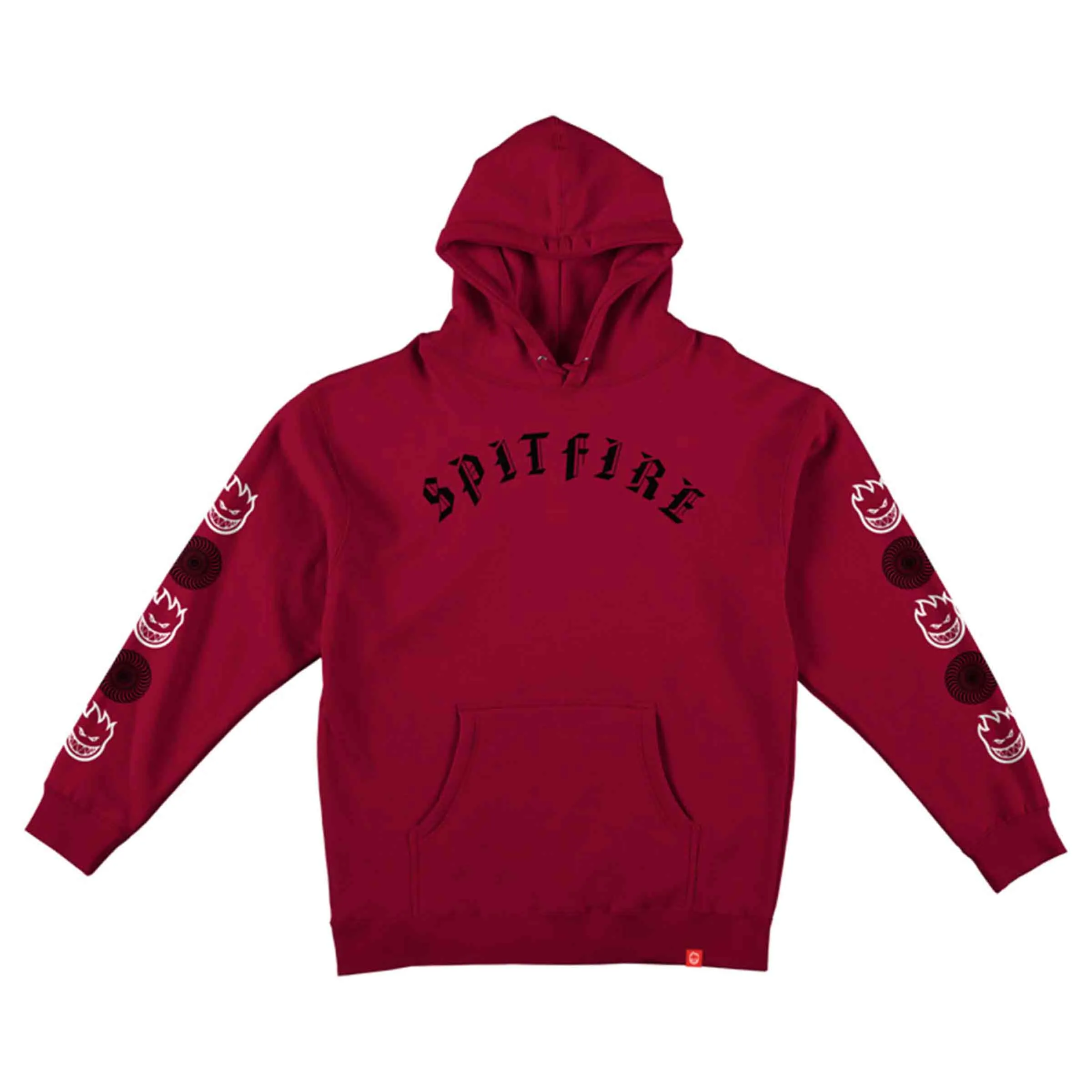 Spitfire Old E Combo Sleeve Youth Hoodie