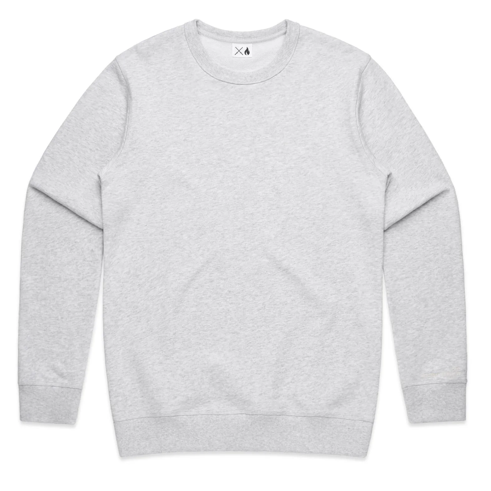 Statement Sweatshirt (Light Heather)