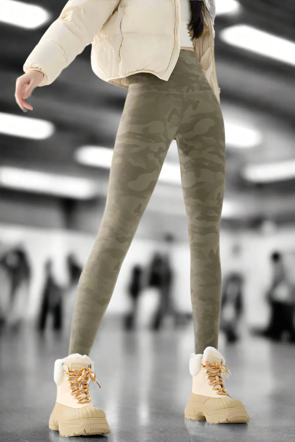 Stealth Thermal Camo Leggings