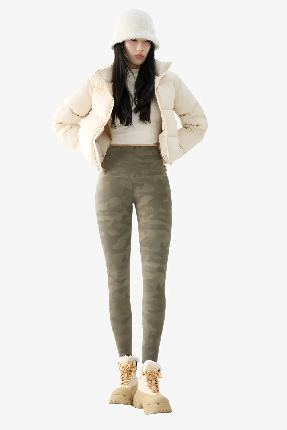 Stealth Thermal Camo Leggings