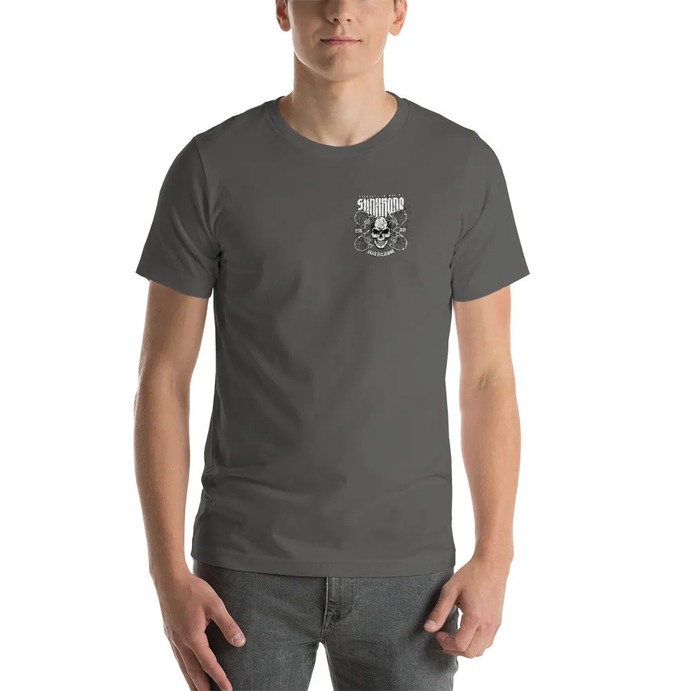 StinkBone Skull & Boards Short-Sleeve Unisex T-Shirt