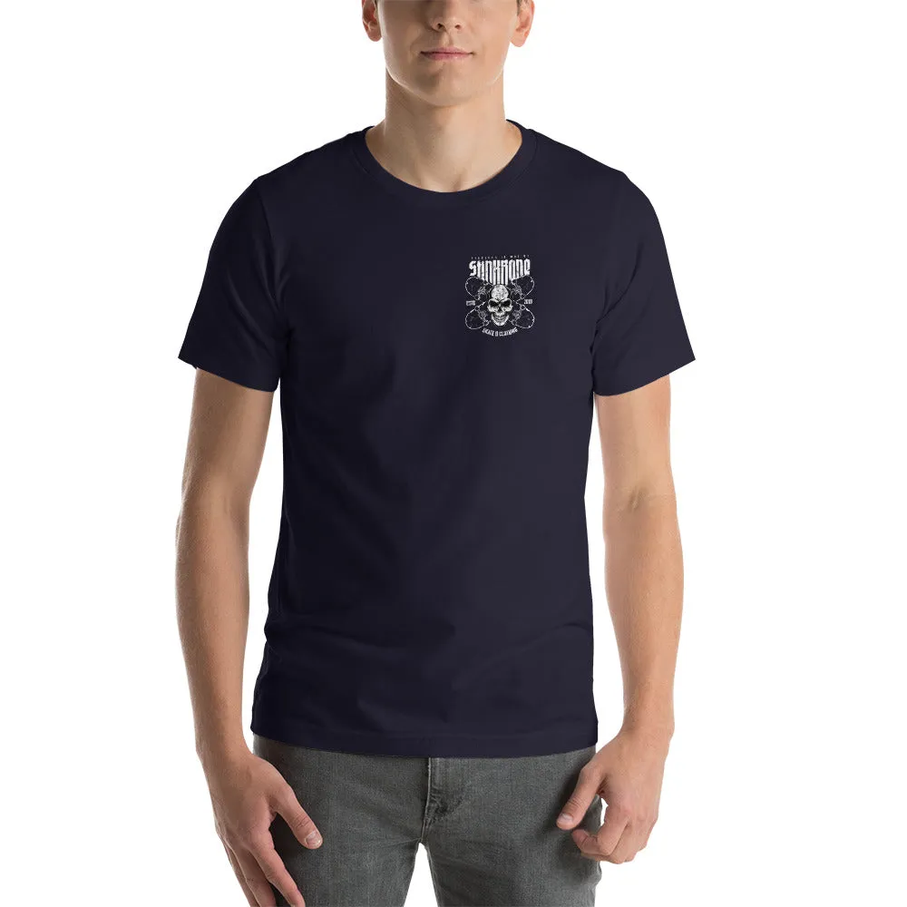 StinkBone Skull & Boards Short-Sleeve Unisex T-Shirt