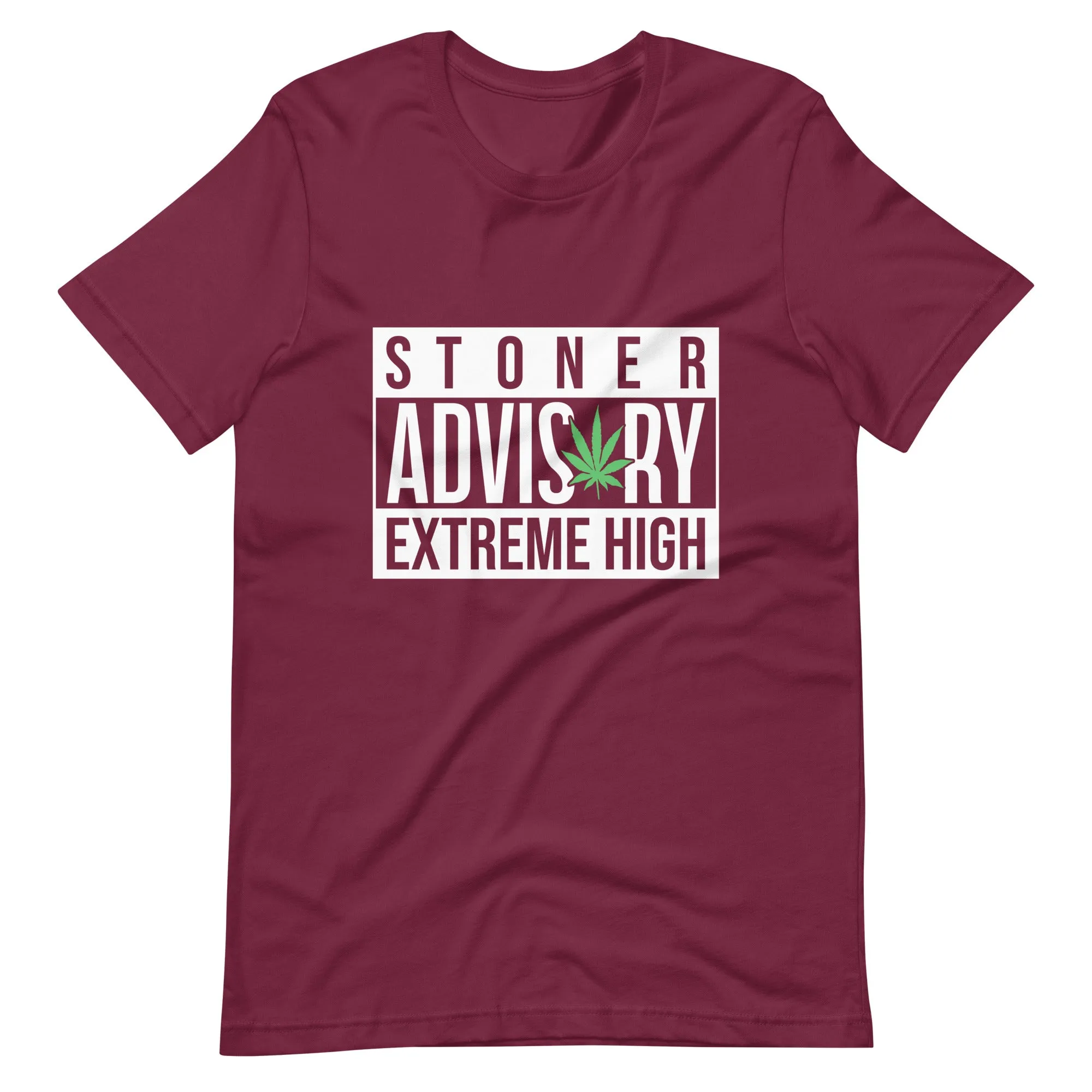 Stoner Advisory Extreme High Unisex t-shirt