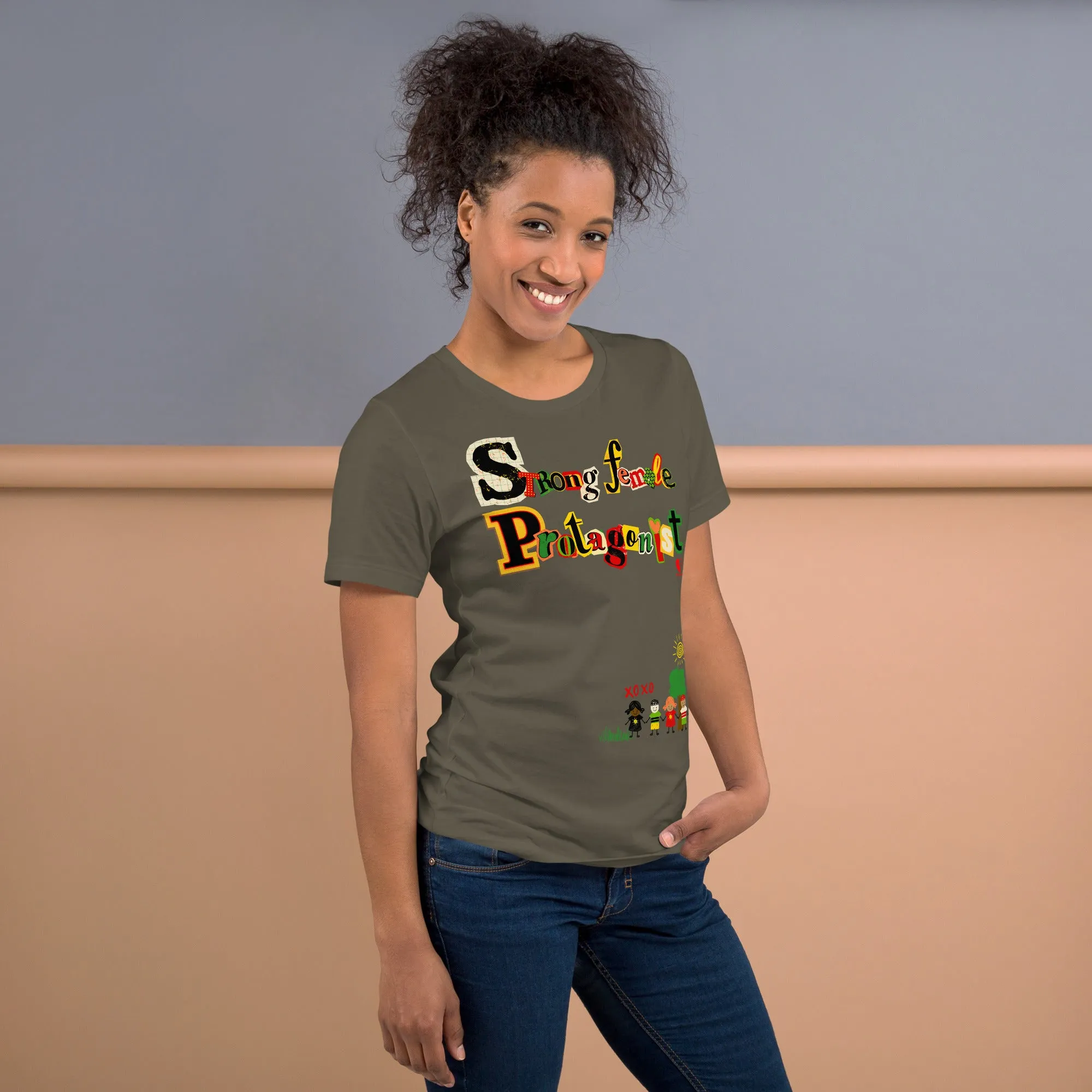 Stong Female Protagonist - Scrapbook - Short-Sleeve Staple Unisex T-shirt