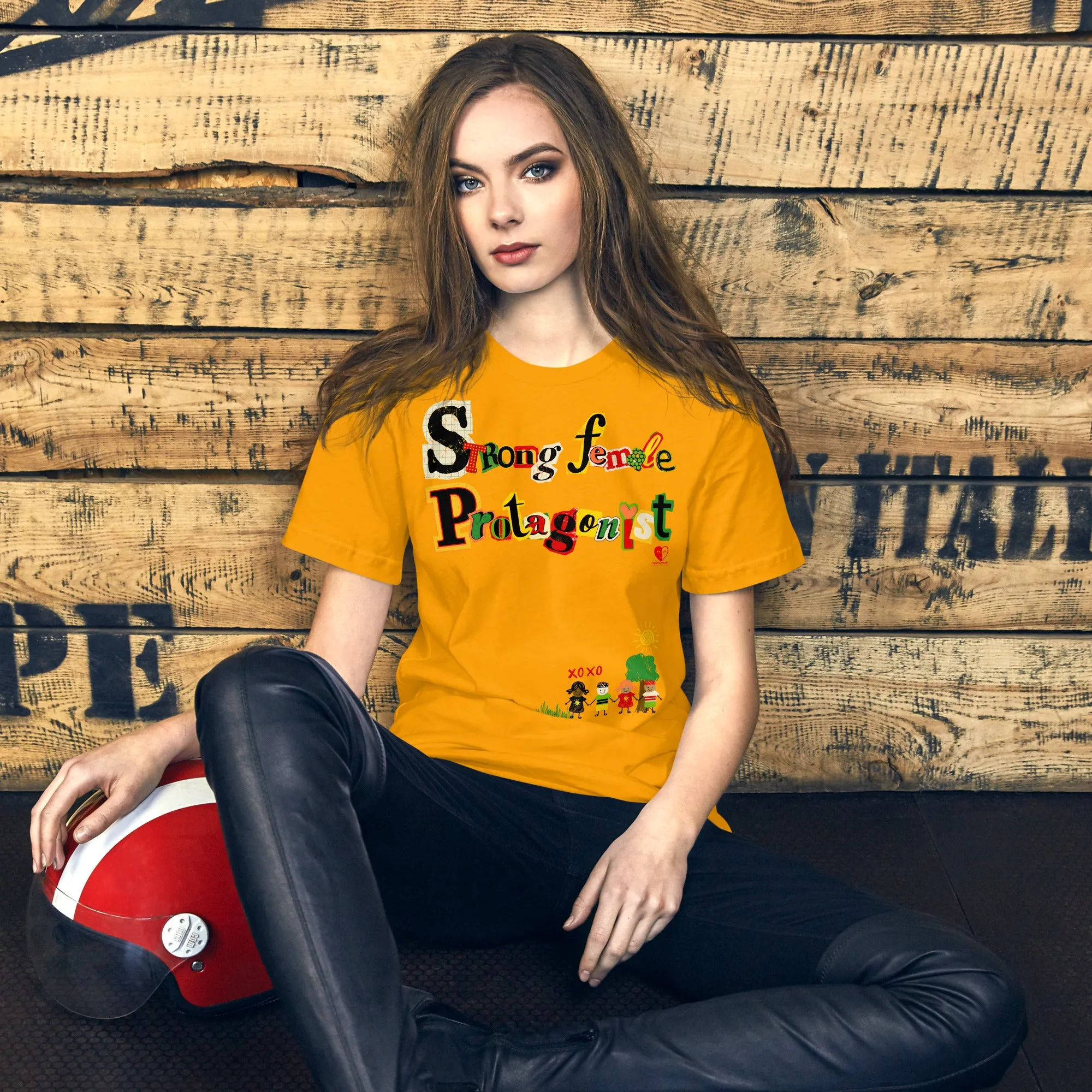 Stong Female Protagonist - Scrapbook - Short-Sleeve Staple Unisex T-shirt