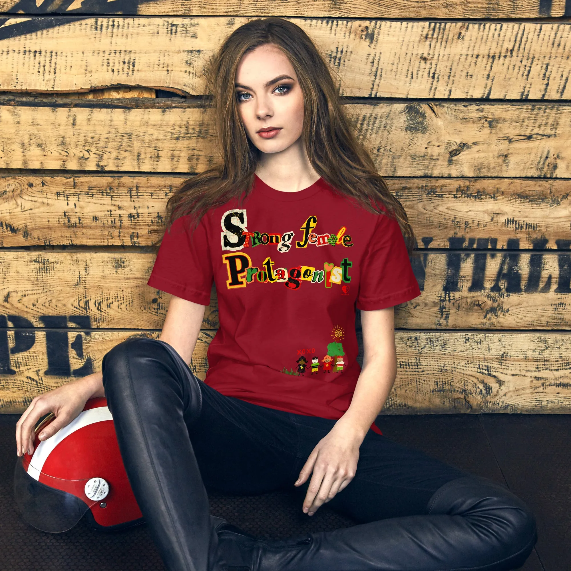 Stong Female Protagonist - Scrapbook - Short-Sleeve Staple Unisex T-shirt