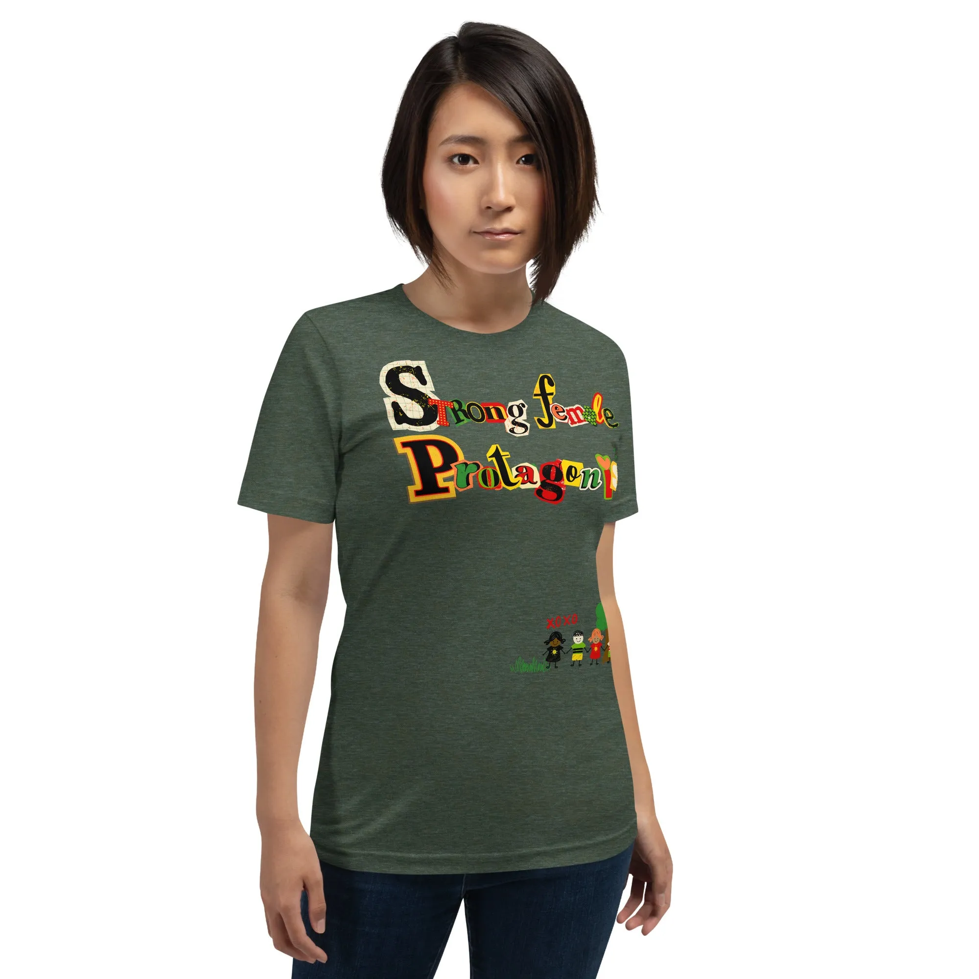 Stong Female Protagonist - Scrapbook - Short-Sleeve Staple Unisex T-shirt
