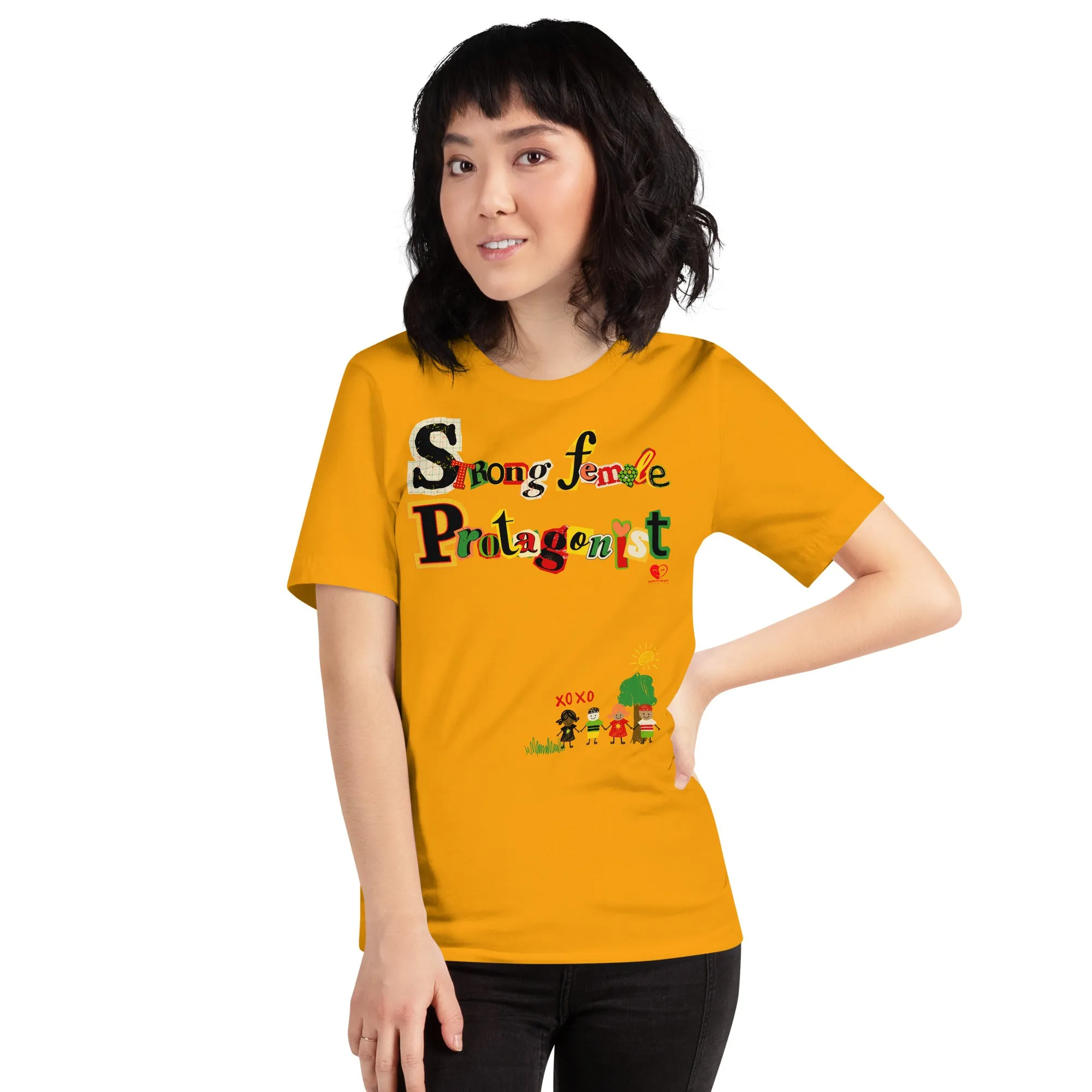 Stong Female Protagonist - Scrapbook - Short-Sleeve Staple Unisex T-shirt