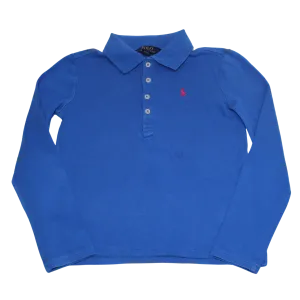 Stretch Cotton Mesh Polo Shirt