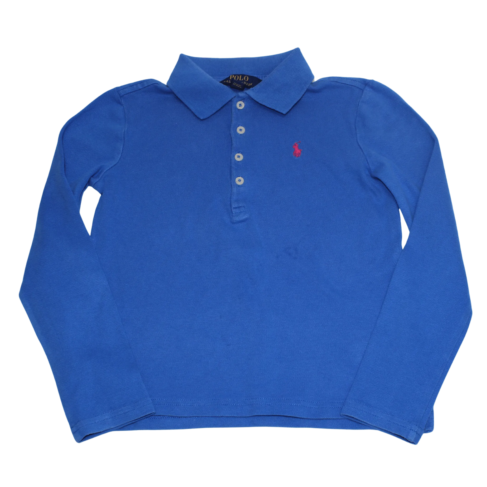 Stretch Cotton Mesh Polo Shirt