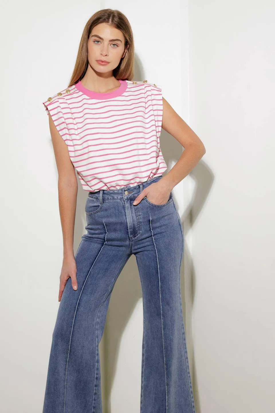 Striped Knit Top (3 Color Ways)