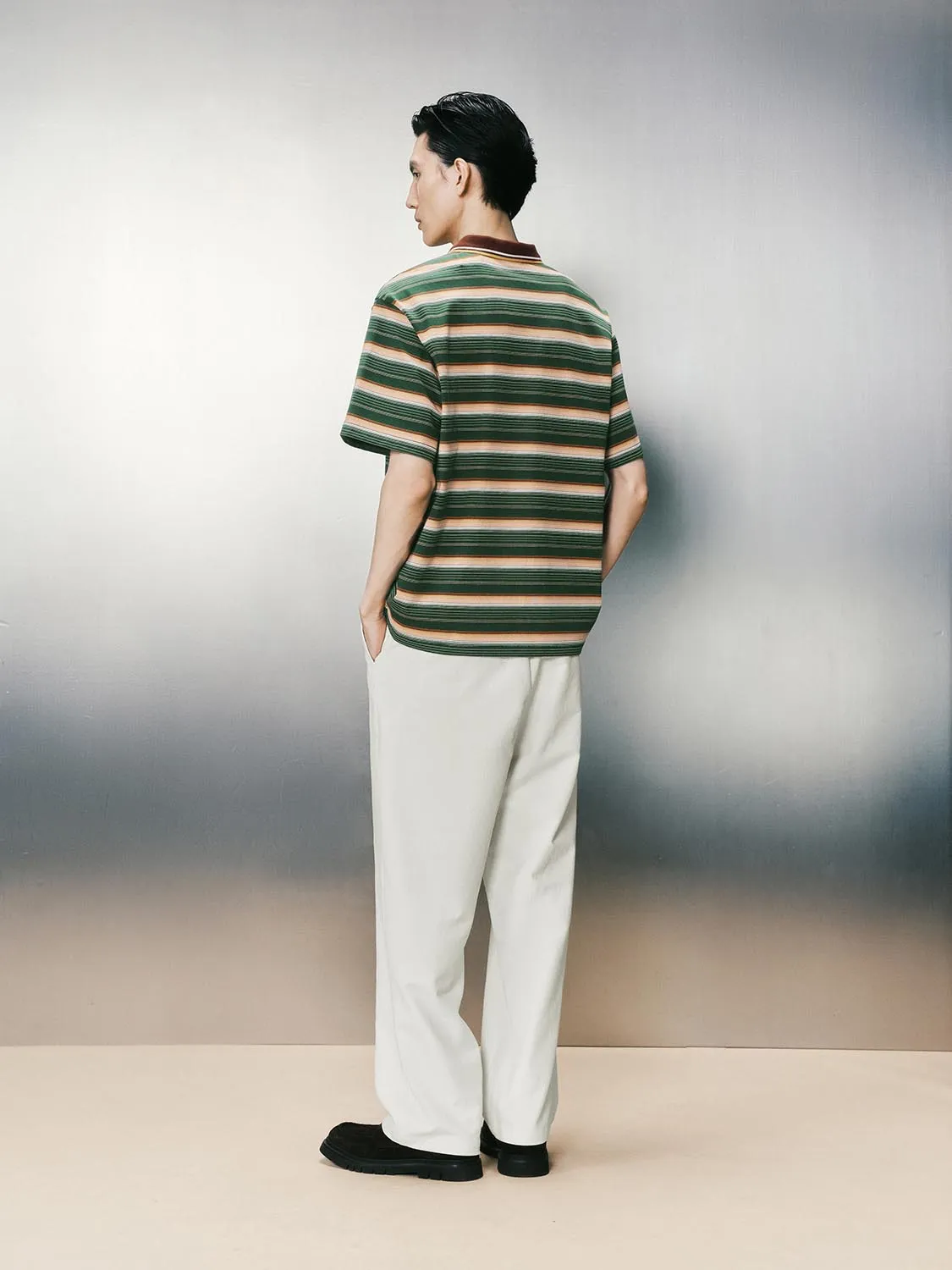 Striped Polo T-Shirts