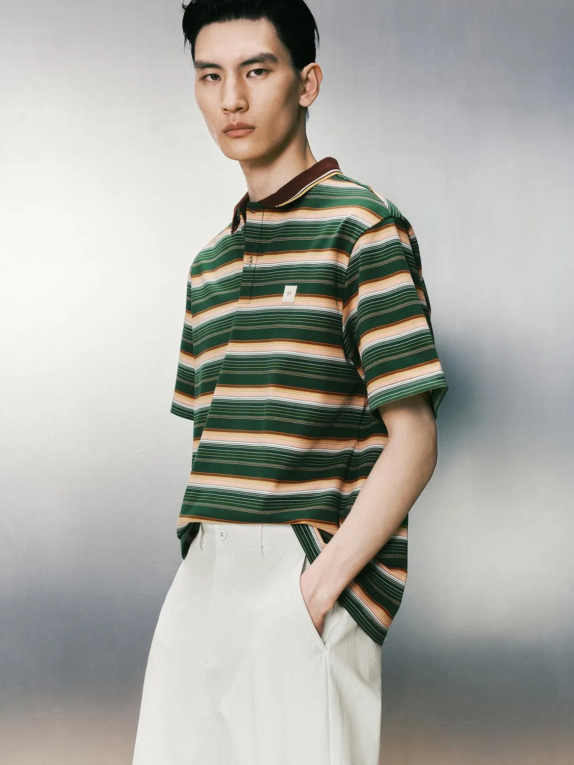 Striped Polo T-Shirts