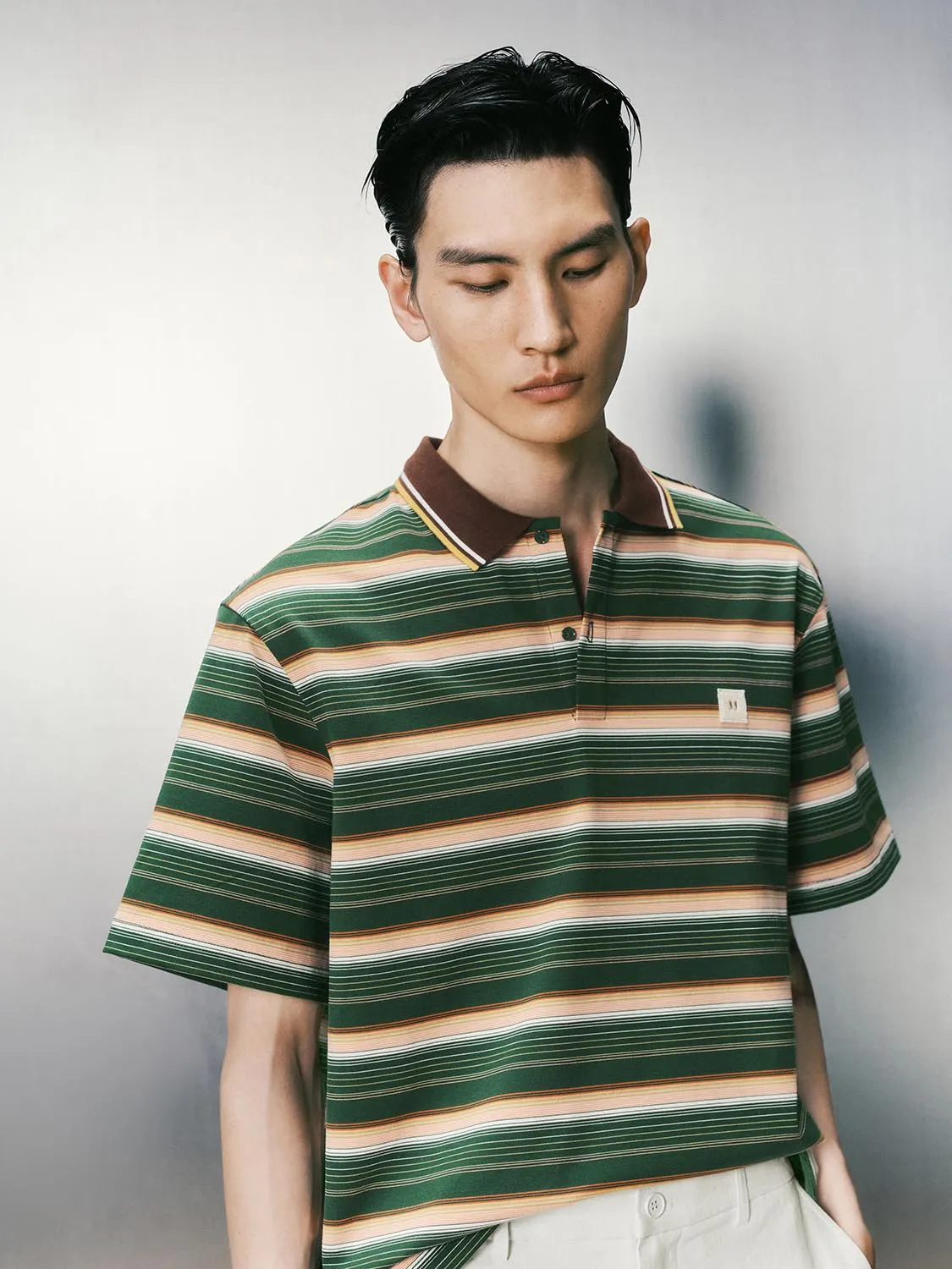 Striped Polo T-Shirts