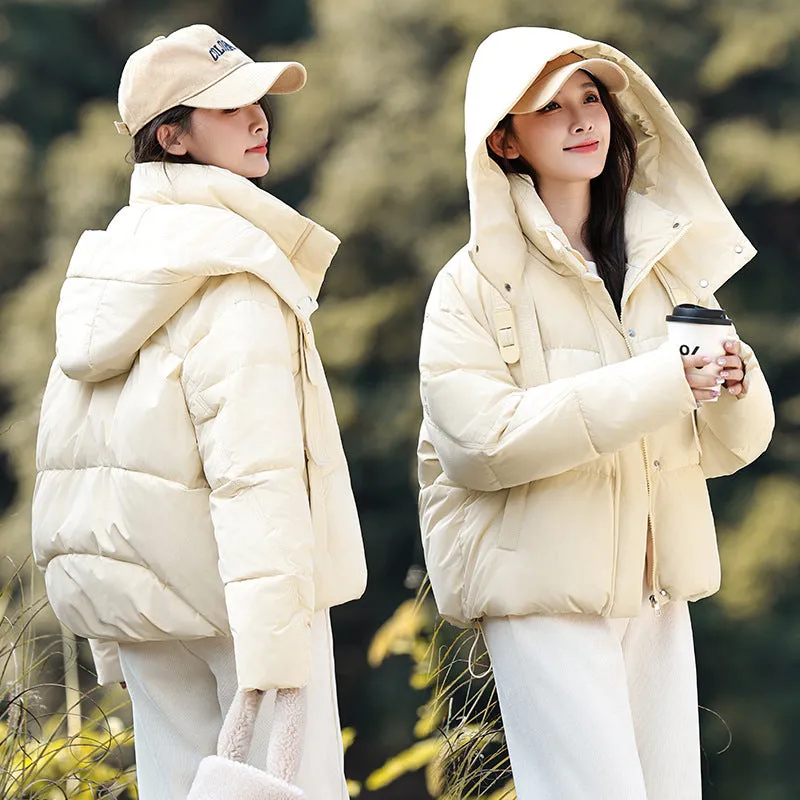 Stylish and Water-resistant Cropped Puffer Jacket for Women