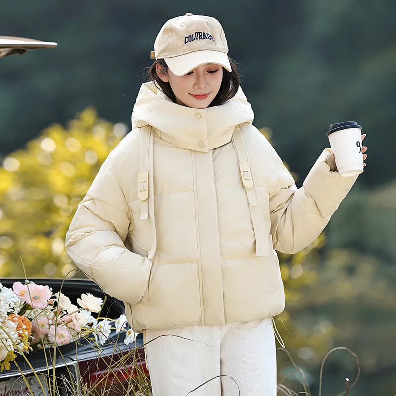 Stylish and Water-resistant Cropped Puffer Jacket for Women