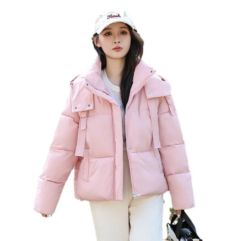 Stylish and Water-resistant Cropped Puffer Jacket for Women